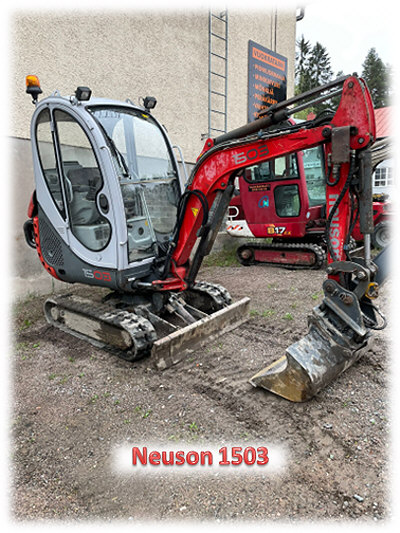 Neuson 1503 minikaivuri